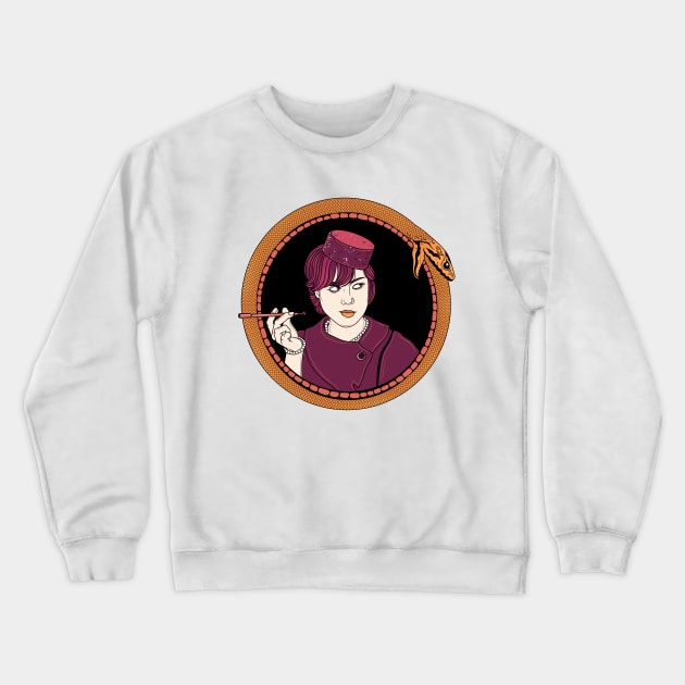 Janet Snakehole Crewneck Sweatshirt by Eyeballkid-